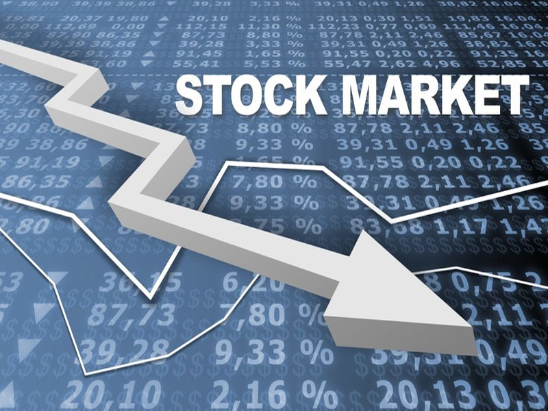 MARKET UPDATE:Sensex down 400 points to 49,620 levels and the Nifty hovered around 14,350-mark